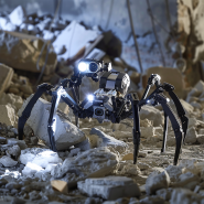 초소형 거미 로봇, 재난 현장의 새로운 빛