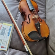 바이올린 배운지 2개월차 삼익 VS-3 바이올린 구입했어요