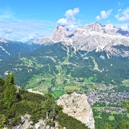 돌로미티, 코르티나담페초(Cortina d'Ampezzo)
