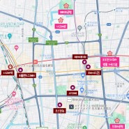 <일본/벚꽃여행/나고야>나고야 벚꽃 명소 위치 지도 + 간략정보
