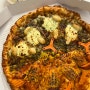 [노모어피자] 옥수수 새우 피자 + 바질 마스케포네 뇨끼 피자 배달 후기