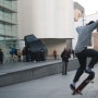 바르셀로나 / 미술관 앞 스케이트보더