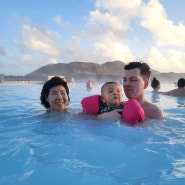 아이슬란드 여행 국제가족 블루라군 온천 여행