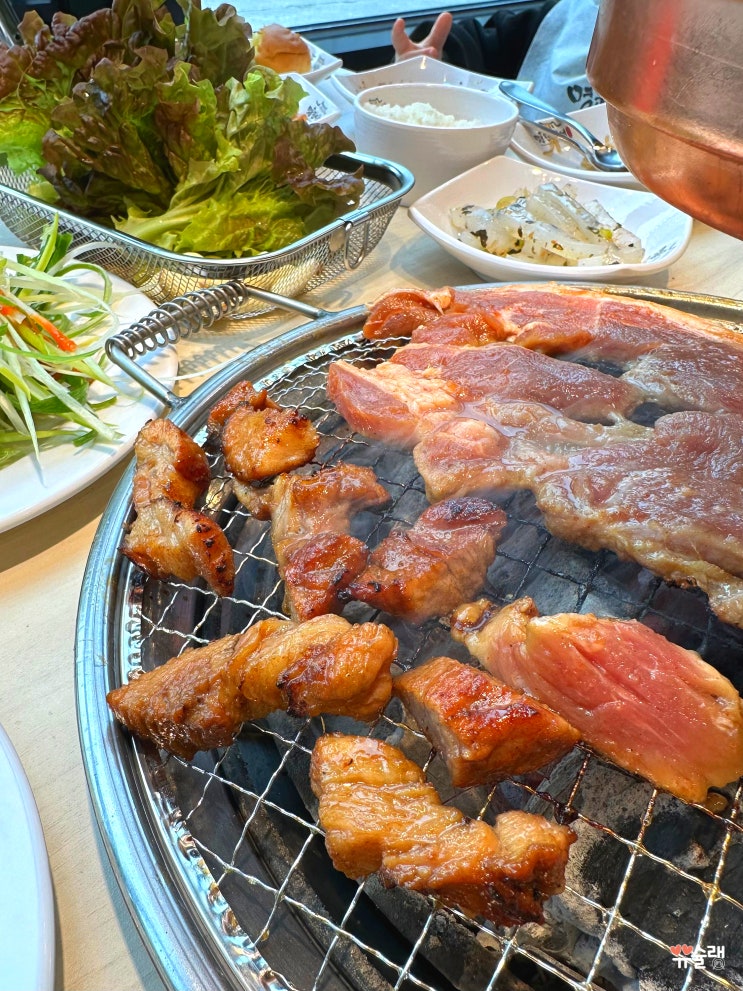 원주 관설동 맛집 '명륜진사갈비 원주관설점' 돼지갈비...