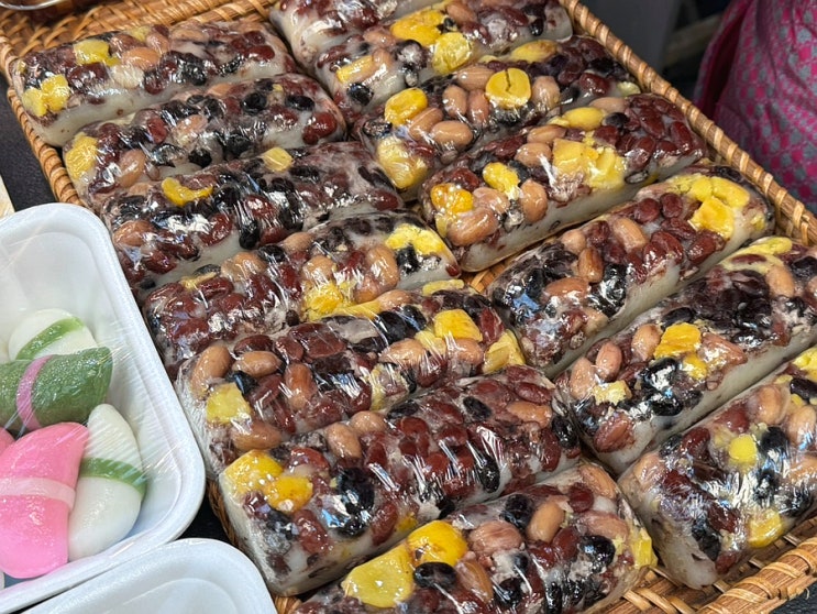 대구 서문시장먹거리 돌쇠떡집 앙꼬절편 콩찰떡 넘맛이야 : 네이버 블로그