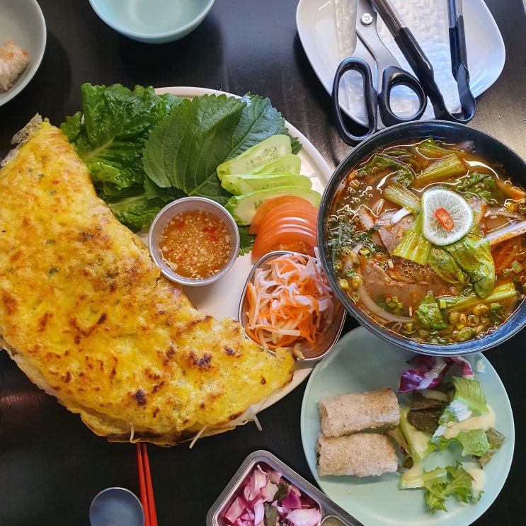 행궁동 베트남 쌀국수 반쎄오 맛집 특색있는 꿍냐우 행궁점