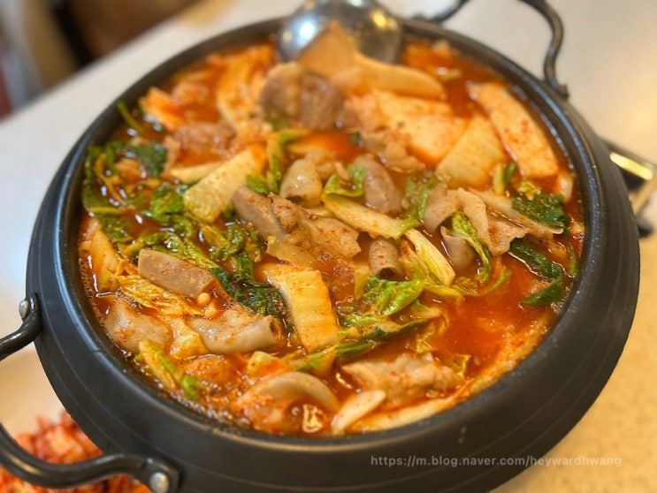 인천구월동 소곱창전골 유명맛집 : 네이버 블로그
