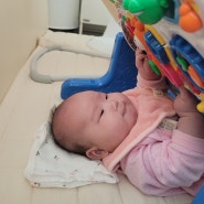 백일아기장난감 3개월아기장난감 에듀테이블 구입팁포함(내돈내산)