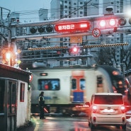 용산 땡땡거리 백빈건널목, 나의 아저씨 촬영지, 서울 사진 찍기 좋은 곳