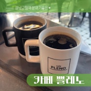 강남구청 카페쁠레노 휴식하기 좋은 플랜테리어 가득한 카페