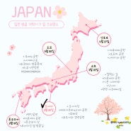 2024년 오사카 벚꽃 개화시기 및 명소 TOP4
