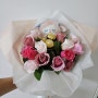 유치원 졸업식 엄마표 인형 꽃다발 만들기 ( 다이소 & 비누꽃 )