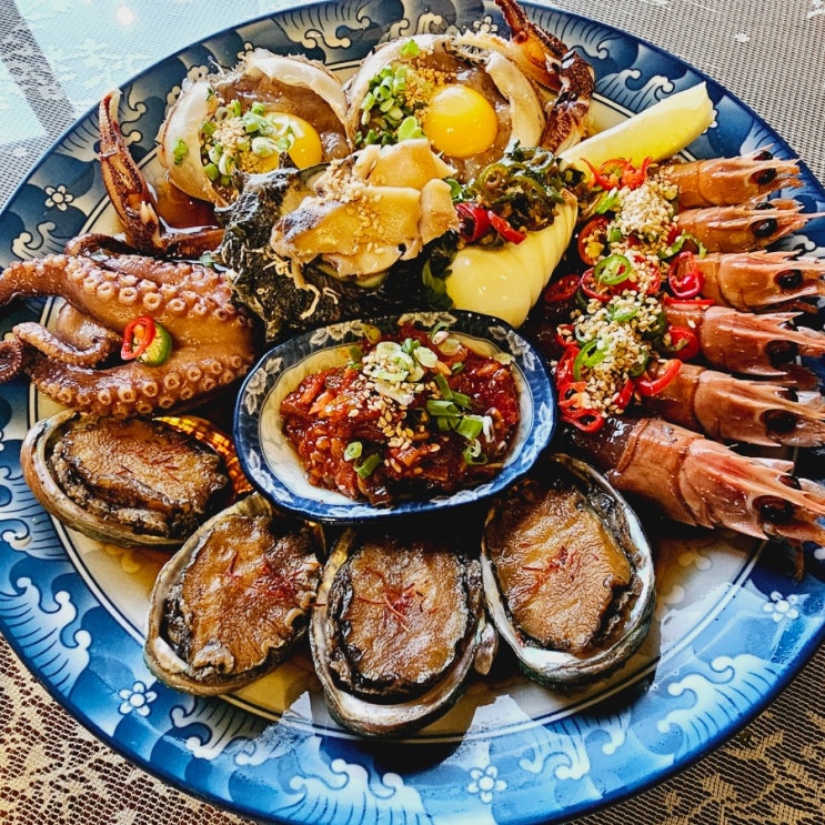 애월해산물맛집 모듬장 30인분 한정, 애월제주다 : 네이버 블로그