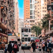 홍콩여행 2박4일 노스포인트 춘영스트리트 블루보틀센트럴