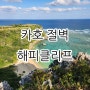 오키나와 가볼만한 곳 카호절벽 해피클리프 그리고 누치마스 소금공장