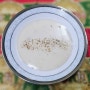 간단 아침 식사 오뚜기 양송이 스프 우유로 만든 초간편 스프