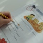 연필잡는법 스테들러 문구세트 어린이선물로 추천