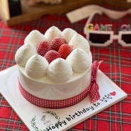 [오창 케이크] 주문제작 생크림 딸기 케이크 맛집_제이델링 청주오창점