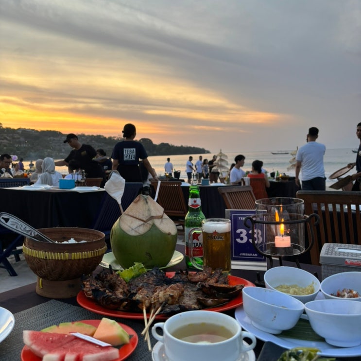 발리 짐바란 씨푸드 테바카페(Teba cafe) 일몰 맛집 : 네이버 블로그