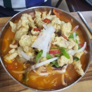 동인천역 중국집 탕수육 올려주는 고추짬뽕 맛집 회빈루 오픈런 후기