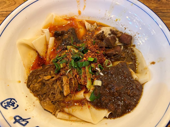 [라오리지아 뱡뱡면] 중국 시안 명물 뱡뱡면 맛집, 시안 자유여행 맛....