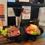 오사카 맛집 | 대왕 나마비루와 스테이크덮밥이 먹고 싶다면? 레드락(RedRock) 아메무라점
