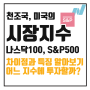 나스닥100 S&P500 차이점 무엇일까? 어디에 투자할까?