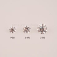 GIA3캐럿 다이아몬드 현대적인 럭셔리와 아름다움의 결합