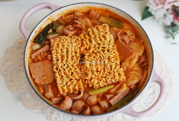 백종원 부대찌개 레시피 사골 육수 부대찌개 양념장 만드는 법 : 네이버 블로그