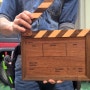 '24.2.21 Hami Garage TV - Making clapstick slate wood. / 나무 슬레이트 만들기.