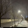 중국 베이징 하늘 - 밤사이 눈이 내렸네요....