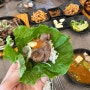 대전 문지동 맛집 열두달꽃돼지 점심특선 고기와 찌개 함께