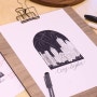 DIY키트 집에서 할 수 있는 성인 취미 미술 펜그림 그리기 세트