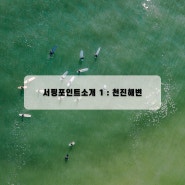 서핑 포인트 소개 1 : 천진해변