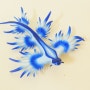피규어 생물관 - 브리랜드 푸른 갯민숭달팽이(블루 드래곤) 피규어