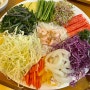 중계동 쌀국수 맛집 : 포앤시드니 중계 브라운스톤점/2인 월남쌈 세트 25,000원