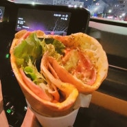 퇴근하고 울산 중구 병영 크레페 붕어빵 맛집 오 크레페에서 크레페랑 팥붕어빵 슈크림붕어빵 먹기~