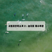 서핑 포인트 2 : 송지호 해수욕장
