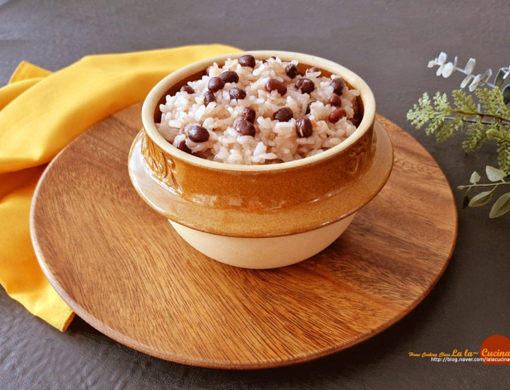 팥밥 만드는법 팥찰밥 전기밥솥 찰밥 만들기 : 네이버 블로그