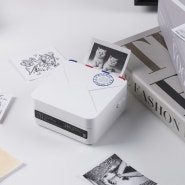 작고 가벼운 포토 프린터 다기능 라벨기 MEEMO 미모 M02S