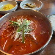 제주 외도맛집 순두부엔짬뽕(강릉 동화가든 순두부짬뽕과 씽크로율99%♥)