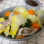 자취 혼밥 레시피(1): 굴밥 잡채밥 돼지고기 배추 찜 나폴리탄 파스타 한그릇 요리