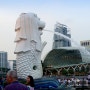 [싱가포르여행 3박5일 패키지] 머라이언 파크 멋진 풍경-마리나베이 전망 포인트