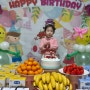 2.20 아기 두돌 생일파티💓어린이집 생일상 답례품 준비 베라 아이스크림케이크