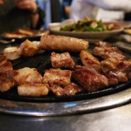 푸짐하고 맛좋은 전민동 고기집 맛집 대감막창갈매기