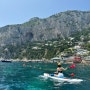 [이탈리아 남부] 카프리섬 1박2일 자유여행 (2일차: 카프리섬 액티비티 패들보드 & 푸른동굴 투어, 마리나해변 즐기기, 바르셀로나 이동)