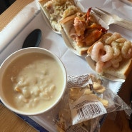 미국 뉴욕 월스트리트 맛집 lukes lobster 루크스 랍스터 랍스터롤과 클램차우더 수프 즐기기