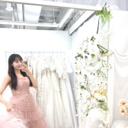 서울 브라이덜샤워 가성비 파티룸 추천 - 드레스 40벌, 소품, 꽃 후기