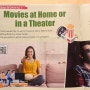 주니어 영문잡지- [Debating] 집에서 보는 영화 아니면 영화관에서 보는 영화? 어느 것응 더 좋아하나요? 그룹수업의 힘!
