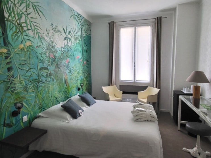 프랑스 니스 가성비 숙소 호텔 윈저 추천 후기 Le Windsor Jungle Art Hotel ....